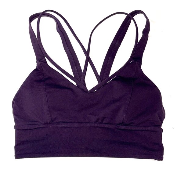 Lululemon Pushing Limits Sports Bra Cyber Luxtreme C/D Cup Yoga Activewear 4 - Picture 8 of 8